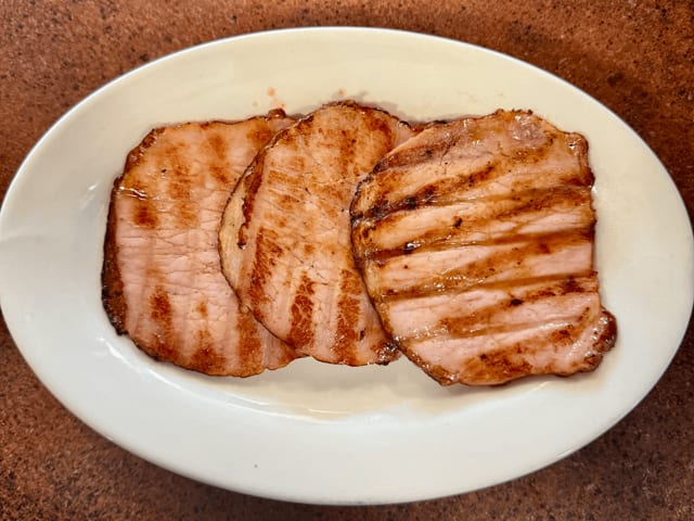 Side Canadian Bacon.
