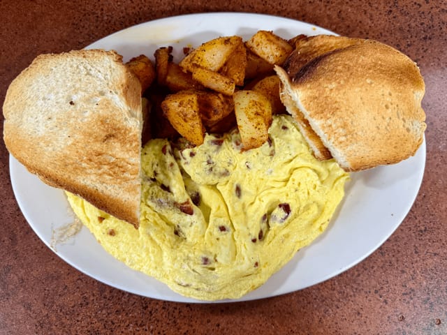 Bacon Omelet.
