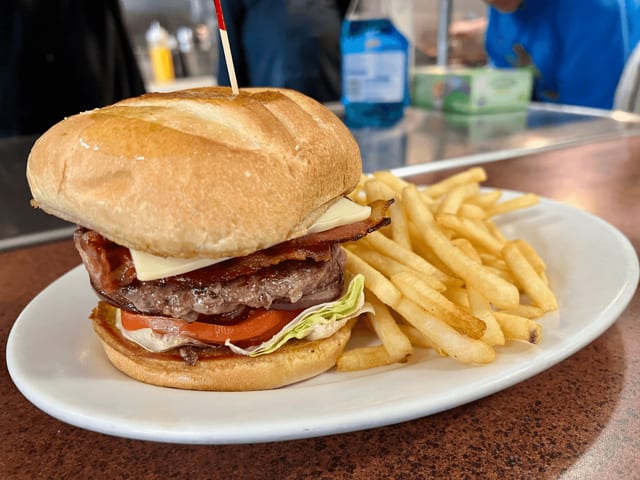 Bacon Cheeseburger.