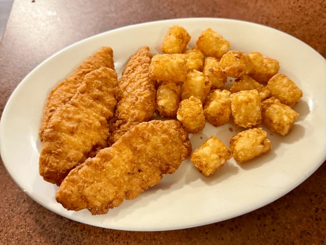 Chicken Tenders & Fries.