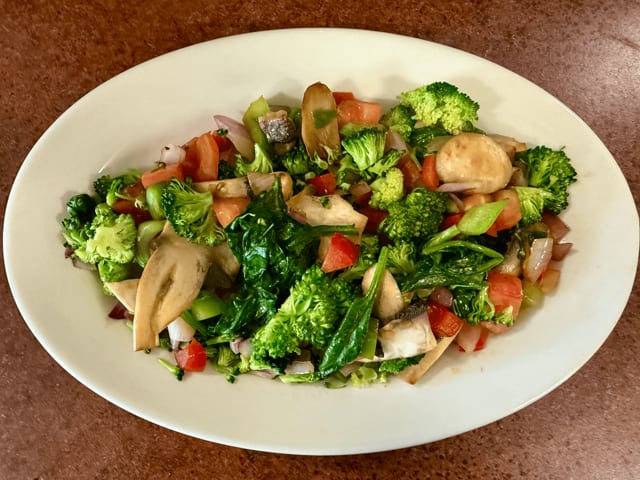 Side Grilled Veggies.