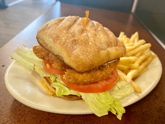 Fried Chicken Sandwich.