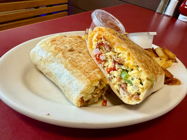 Bacon Burrito.