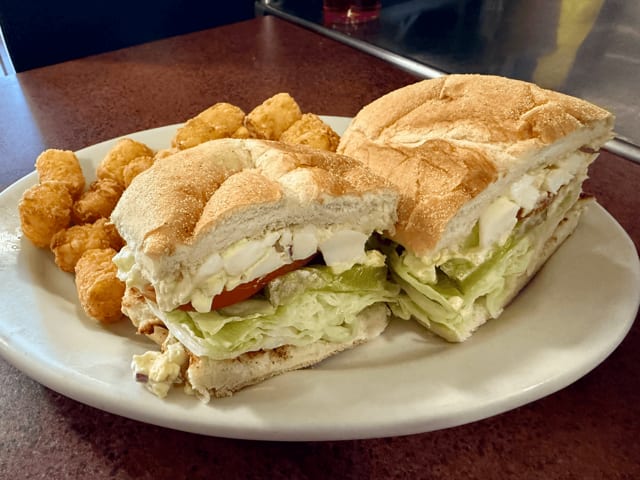 Egg Salad Sandwich.