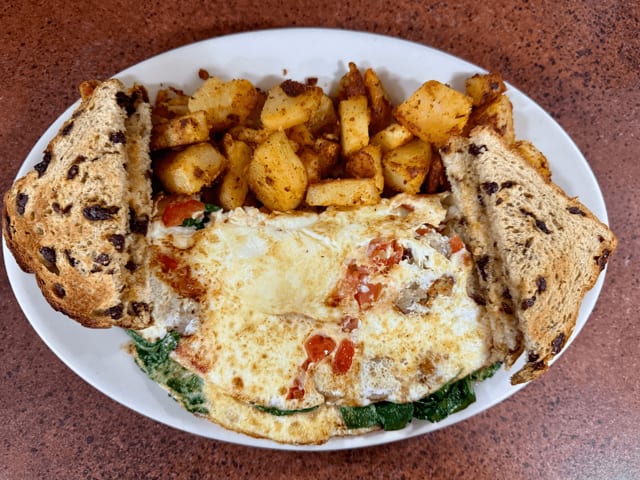 Healthy Choice Omelet.