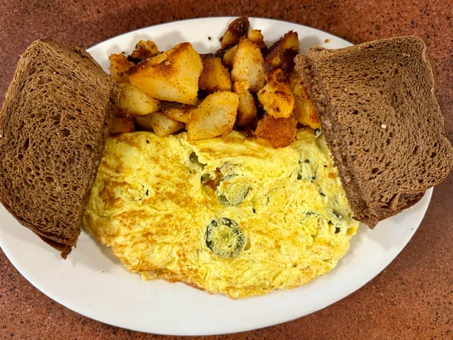 Hot Shot Omelet.