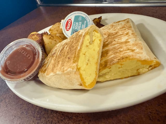 Plain Burrito.
