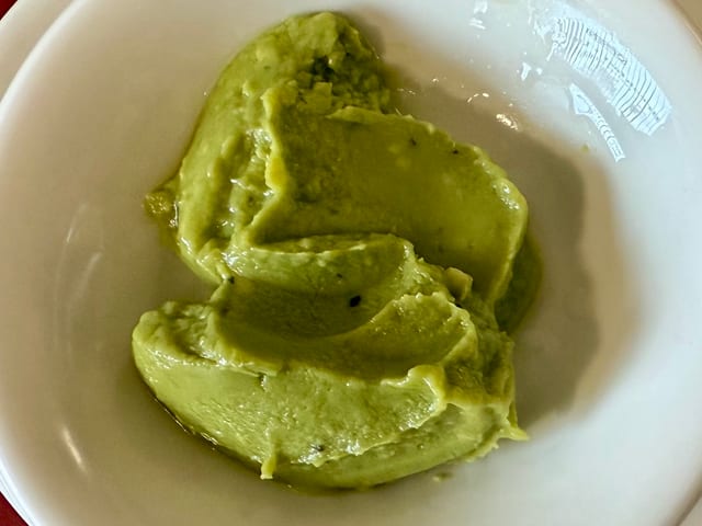 Side Mashed Avocado.
