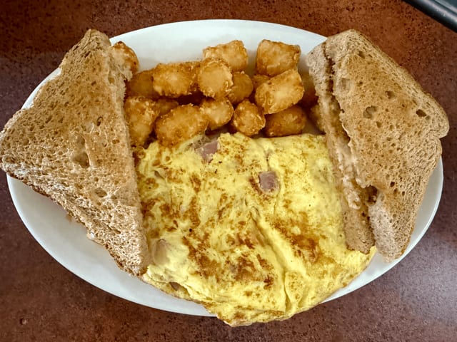 Ham Omelet.
